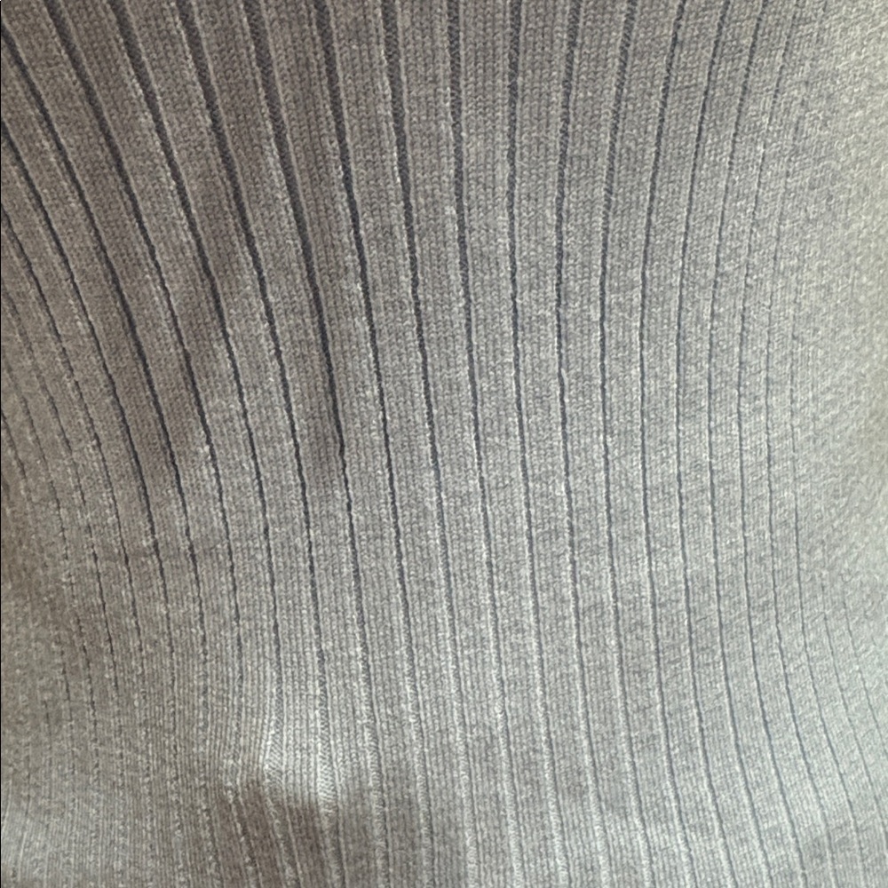 Double Zero Light Blue Ribbed Top - Picture 4 of 7